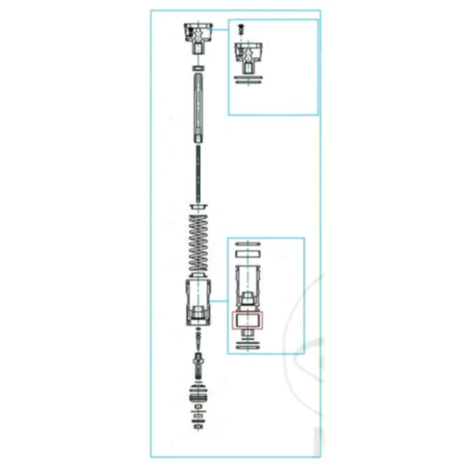 Gabelkolben unten Kayaba passend für: Kawasaki KX, Honda CRF_0