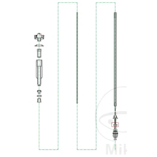 Ventil STOPPER 6 mm Kayaba Zugstufe passend für: Kawasaki KX, H