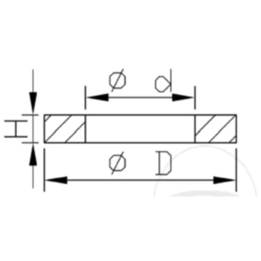 Dichtring Kayaba für BODENVENT passend für: Kawasaki KX, Yamaha