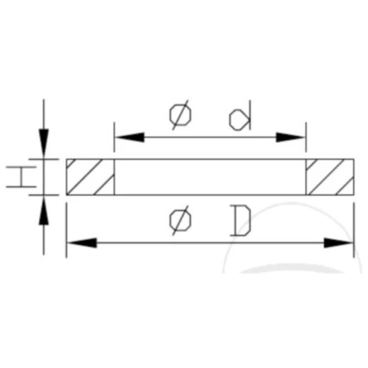Unterlegscheibe Kolbenstange Kayaba Federbein passend für: CAN
