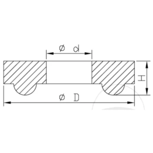 Anschlaggummi Kayaba für DICHTKOPF 16 mm passend für: Kawasaki KX, KLX