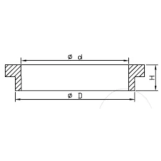 Zylinder Kappe Federbein Kayaba 50/16 mm passend für: Honda CRF, Kawasaki KX
