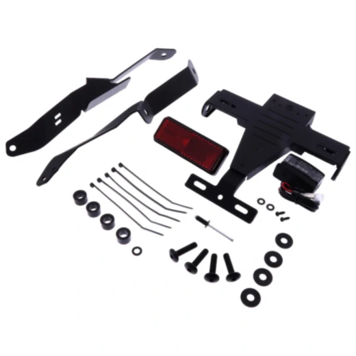 Nummernschildhalter Puig schwarz passend für: Honda CB