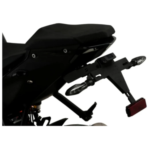 Nummernschildhalter für PUIG schwarz