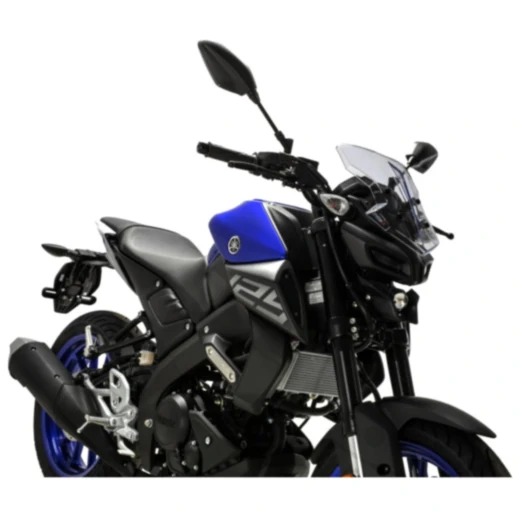 Sportscheibe für Nakedbike rauchgrau