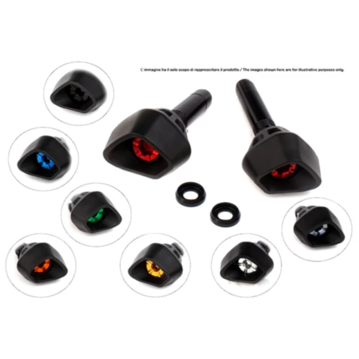 Anbausatz + Pad Evotech silber passend für: Triumph Speed Triple