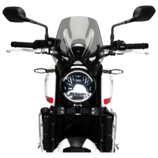 Sportscheibe New Generation Puig für Nakedbike rauchgrau passen