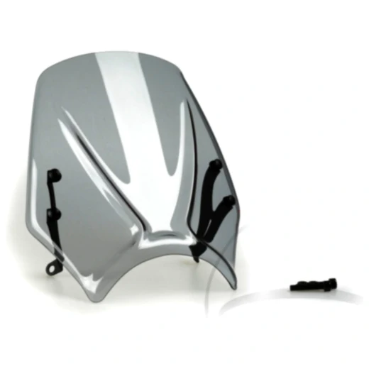 Sportscheibe New Generation Puig für Nakedbike rauchgrau passen