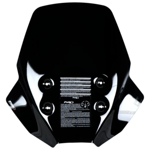 Touringscheibe Puig schwarz für Adventure Modelle