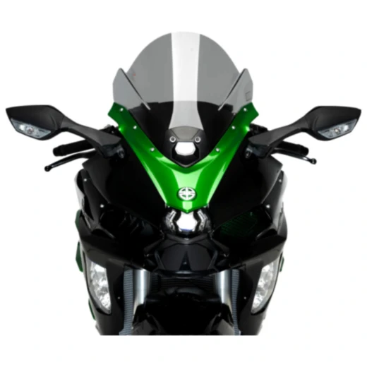 Scheibe Z - Racing Puig rauchgrau passend für: Kawasaki Ninja_0