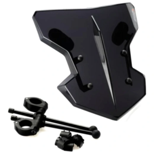 Scheibe FLANKER Puig dunkel passend für: Kawasaki Z, Vulcan, W, Honda CB, CBF, CMX