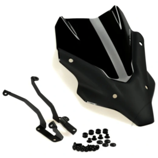 Puig Sportscheibe New Generation für Naked Bikes schwarz