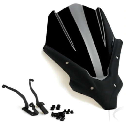 Tourenscheibe Puig New Generation schwarz für Motorräder