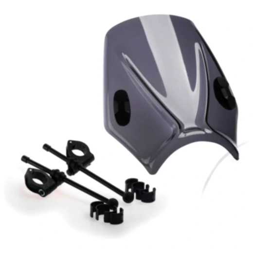 Scheibe MITO Puig dunkel passend für: Honda CB, CBF, VT, Kawasaki VN, Vulcan, W