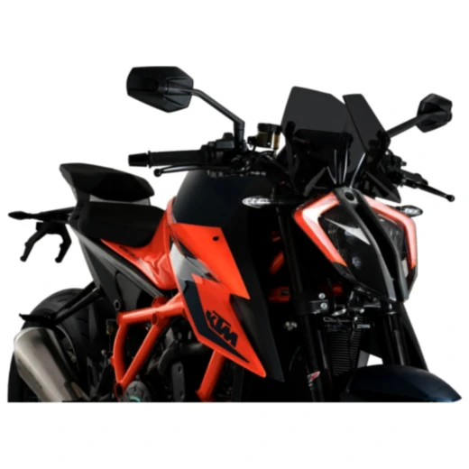 Sportscheibe für Naked Bikes New Generation Puig dunkel