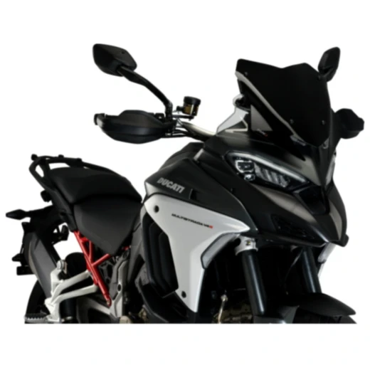 Sportscheibe Puig schwarz passend für: Ducati Multistrada