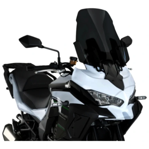 Touringscheibe Puig dunkel passend für: Kawasaki KLE, KLZ