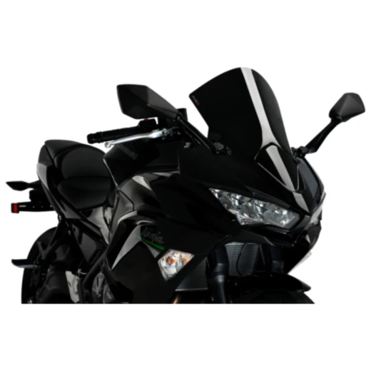 Scheibe R - Racing Puig schwarz passend für: Kawasaki Ninja