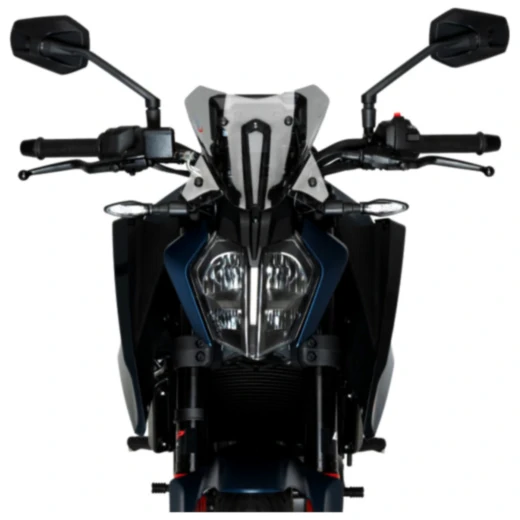 Sportscheibe New Generation Puig rauchgrau passend für: KTM Duk