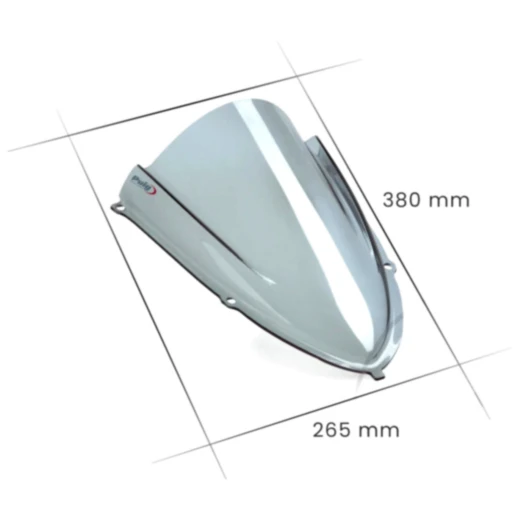 Scheibe Z - Racing Puig rauchgrau passend für: Aprilia RS_2