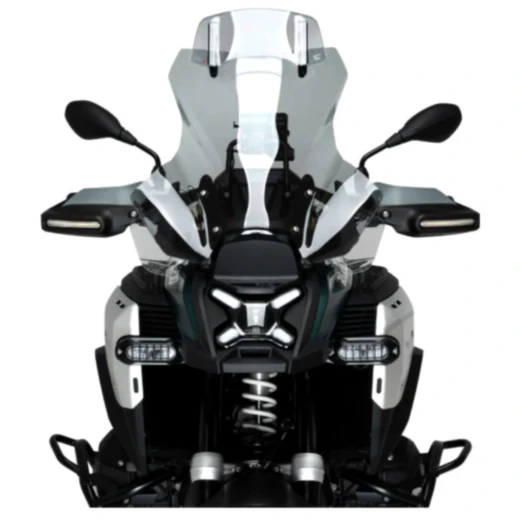 Tourenscheibe Plus mit Spoilerscheibe Puig rauchgrau passend fü