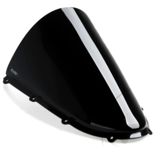 Scheibe R - Racing Puig schwarz passend für: Ducati Panigale_0