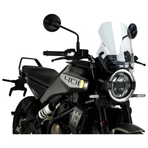 Sportscheibe New Generation Puig transparent passend für: Husqvarna Svartpilen