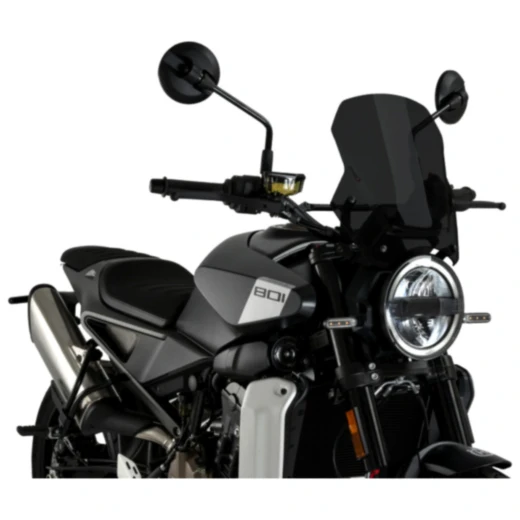 Sportscheibe New Generation Puig dunkel passend für: Husqvarna Svartpilen 7743055