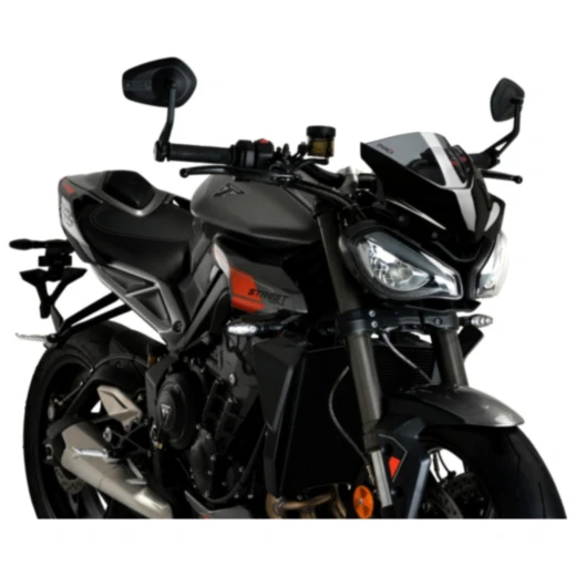 Sportscheibe New Generation Puig rauchgrau passend für: Triumph Street Triple