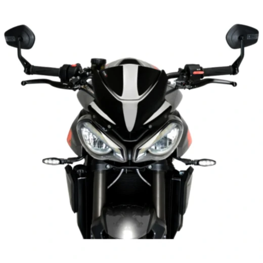 Sportscheibe New Generation Puig schwarz passend für: Triumph S