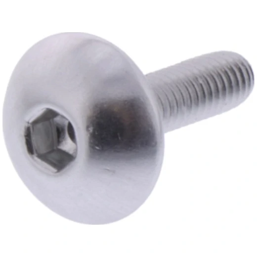 Linsenschraube JMP Bolt M4X0.7 mm 15 mm Alu silber