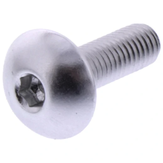 Linsenschraube JMP Bolt M5X0.8 mm 16 mm Alu silber für Motorräder