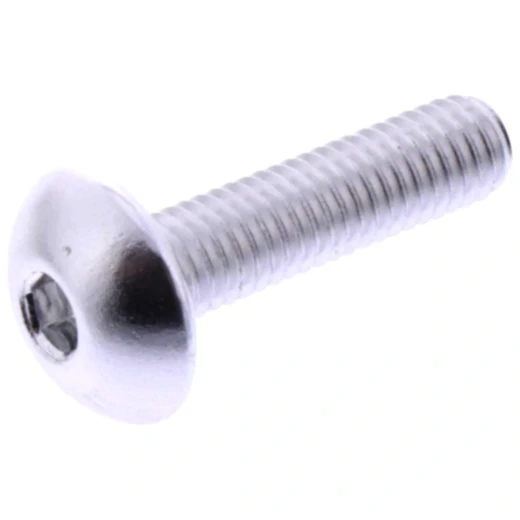 Linsenschraube JMP Bolt M5X0.8 mm 20 mm Aluminium silber