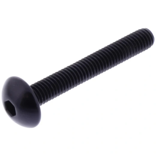 Linsenschraube JMP Bolt M5X0.8 mm 35 mm Alu schwarz