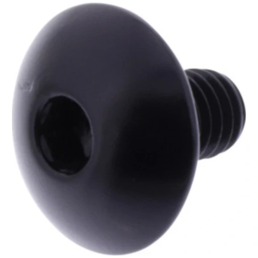 Linsenschraube JMP Bolt M6X1.00 mm 10 mm Alu schwarz