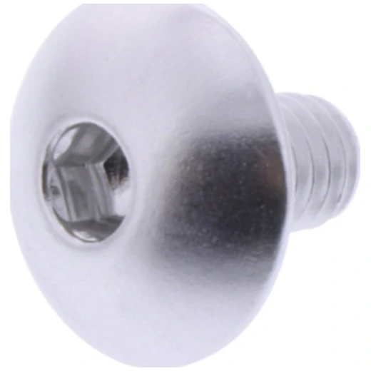 Linsenschraube JMP Bolt M6X1.00 mm 10 mm Alu silber