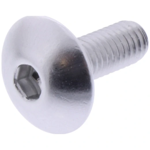 Linsenschraube JMP Bolt M6X1.00 mm 16 mm Alu silber