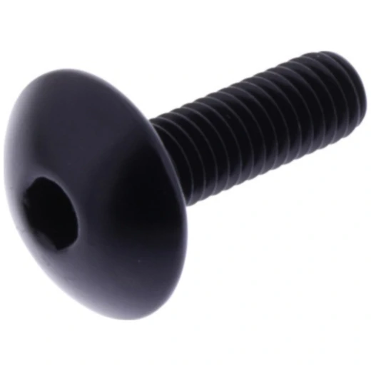 Linsenschraube JMP Bolt M6X1.00 mm 20 mm Alu schwarz