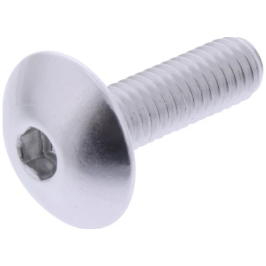 Linsenschraube JMP Bolt M6X1.00 mm 20 mm Alu silber