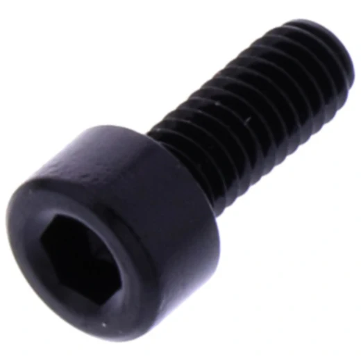 Zylinderschraube M4x0.7mm 10mm Alu schwarz
