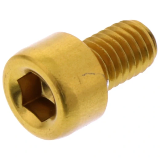 Zylinderschraube JMP Bolt M5X0.8 mm 8 mm Alu gold