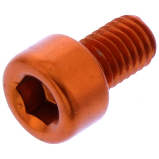 Zylinderschraube JMP Bolt M5X0.8 mm 8 mm Alu orange
