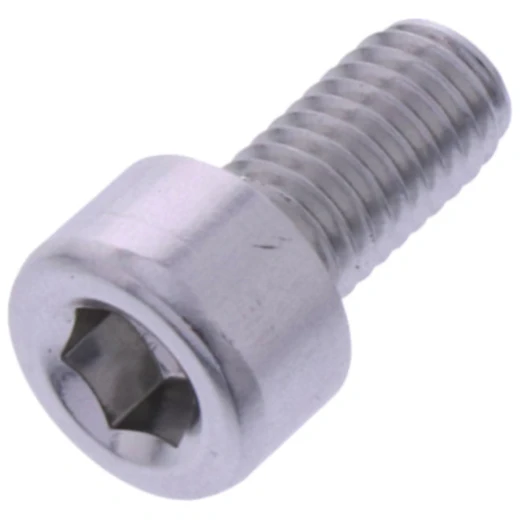 Zylinderschraube für Motorräder JMP M5X0.8 mm 10 mm Aluminium silber