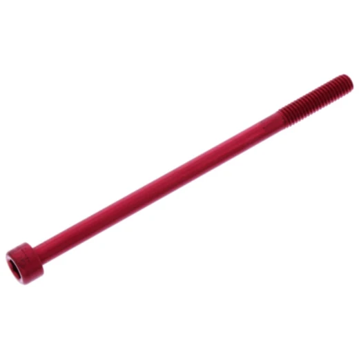 Zylinderschraube JMP Bolt M6X1.00 mm 100 mm Aluminium rot