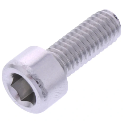 Zylinderschraube JMP Bolt M6X1.00 mm 16 mm Alu silber