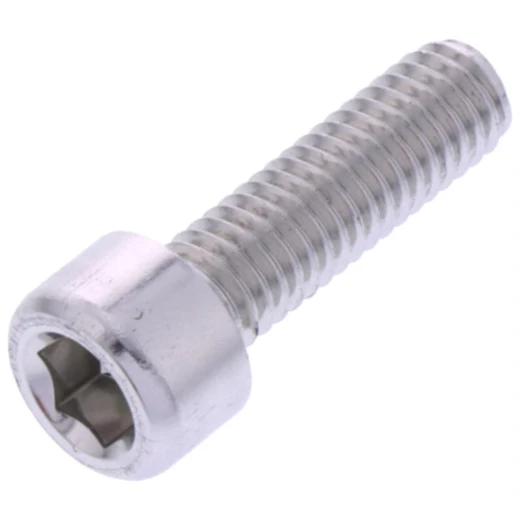 Zylinderschraube M6X1.00 mm 20 mm aus Aluminium - silber