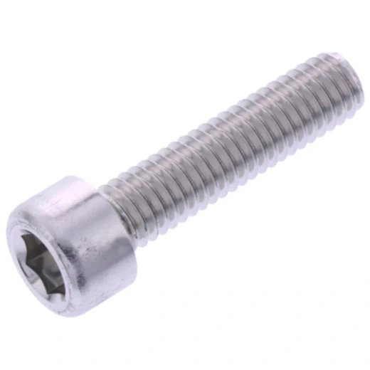 Zylinderschraube M6X1.00mm 25mm aus Aluminium in Silber