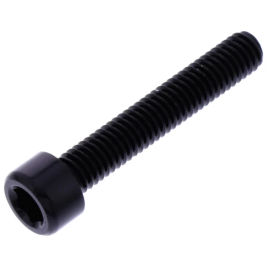 Zylinderschraube JMP Bolt M6X1.00 mm 35 mm Alu schwarz für Motorräder