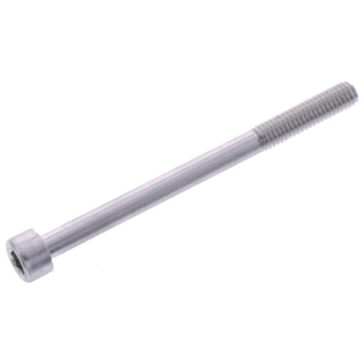 Zylinderschraube M6X1.00 mm 75 mm Aluminium silber