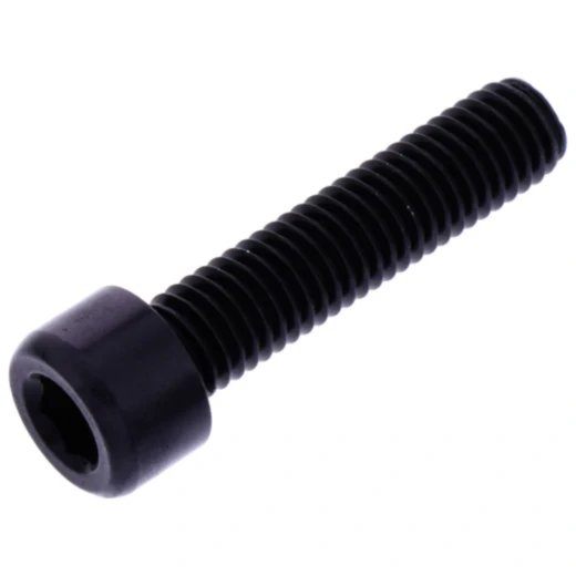 Zylinderschraube für Motorräder M8x1.25mm 35mm Aluminium schwarz